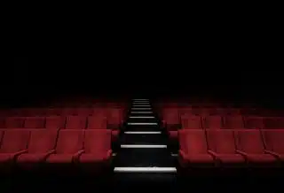 red cinema chair