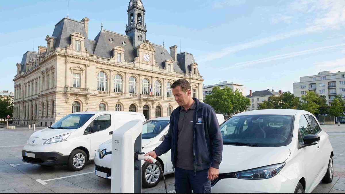 Recharge et gestion de flotte électrique