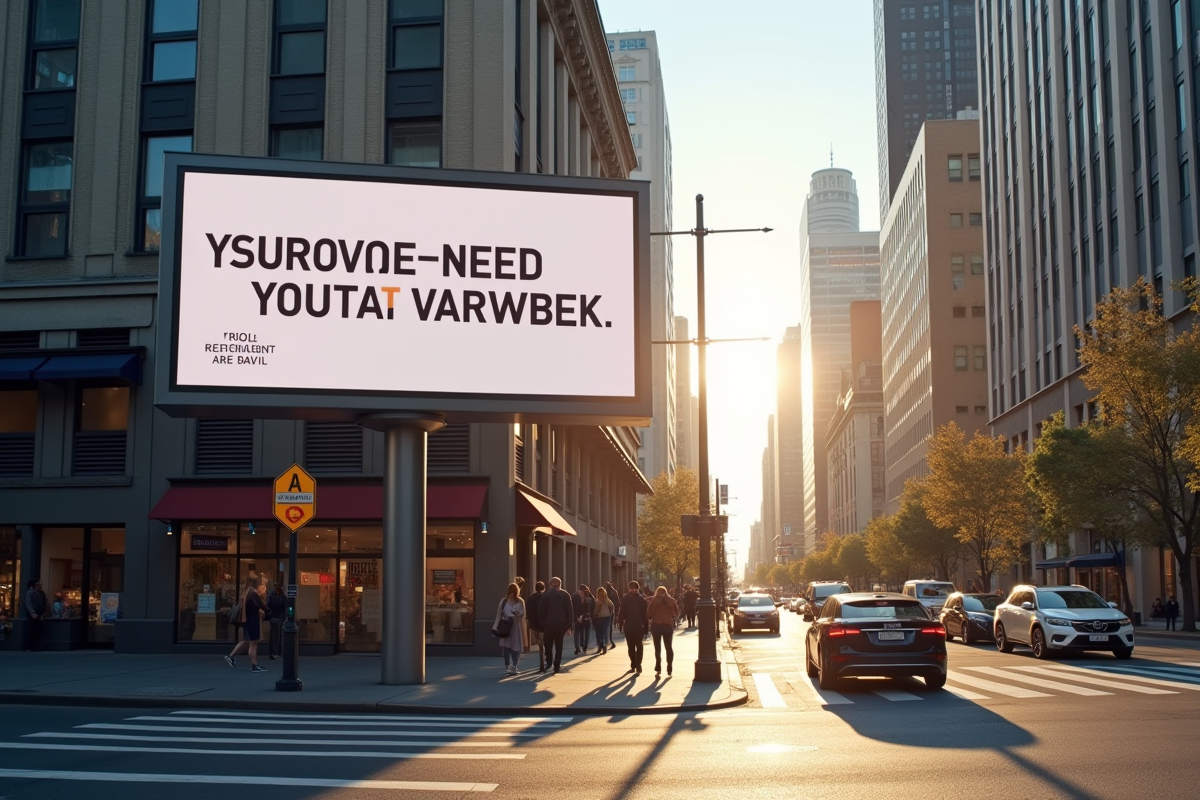 affiche slogan
