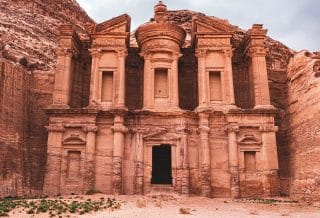 Petra en Jordanie