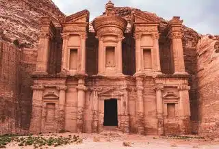 Petra en Jordanie
