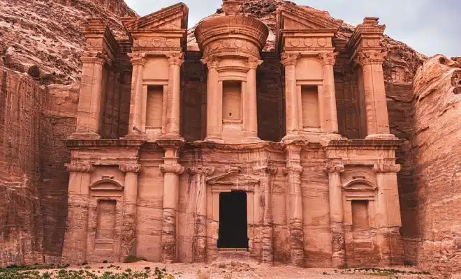 Petra en Jordanie